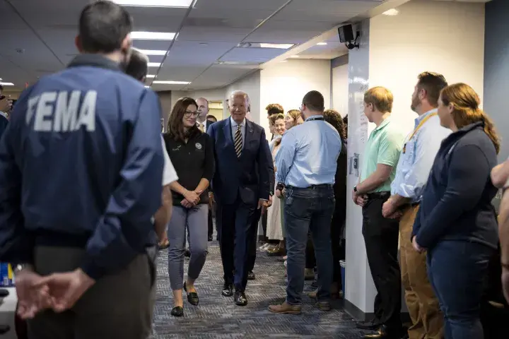 Image: DHS Secretary Alejandro Mayorkas Joins US President Joe Biden at FEMA Headquarters  (045)