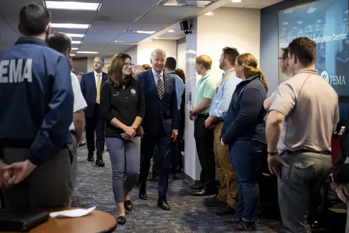 Image: DHS Secretary Alejandro Mayorkas Joins US President Joe Biden at FEMA Headquarters  (046)