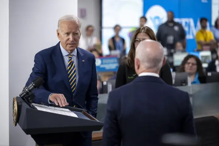 Image: DHS Secretary Alejandro Mayorkas Joins US President Joe Biden at FEMA Headquarters  (054)