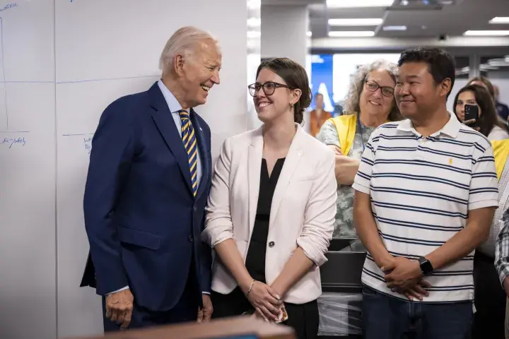 Image: DHS Secretary Alejandro Mayorkas Joins US President Joe Biden at FEMA Headquarters  (070)