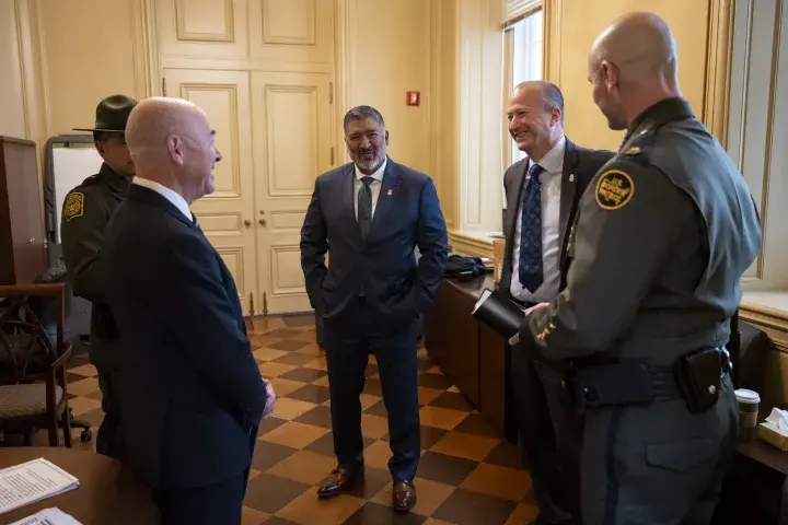 Image: DHS Secretary Alejandro Mayorkas Participates in the CBP Change of Command Ceremony   (003)