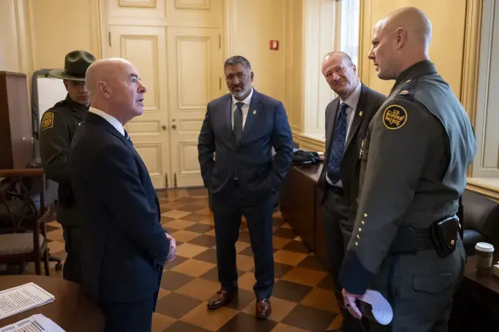 Image: DHS Secretary Alejandro Mayorkas Participates in the CBP Change of Command Ceremony   (004)