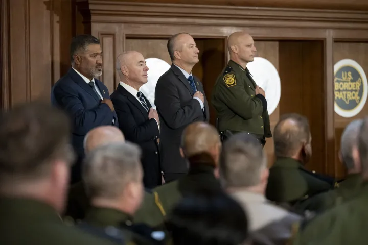 Image: DHS Secretary Alejandro Mayorkas Participates in the CBP Change of Command Ceremony   (016)