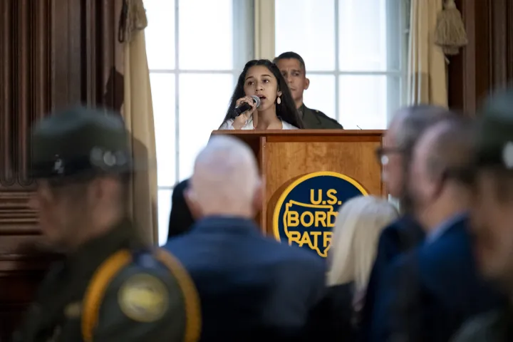 Image: DHS Secretary Alejandro Mayorkas Participates in the CBP Change of Command Ceremony   (019)