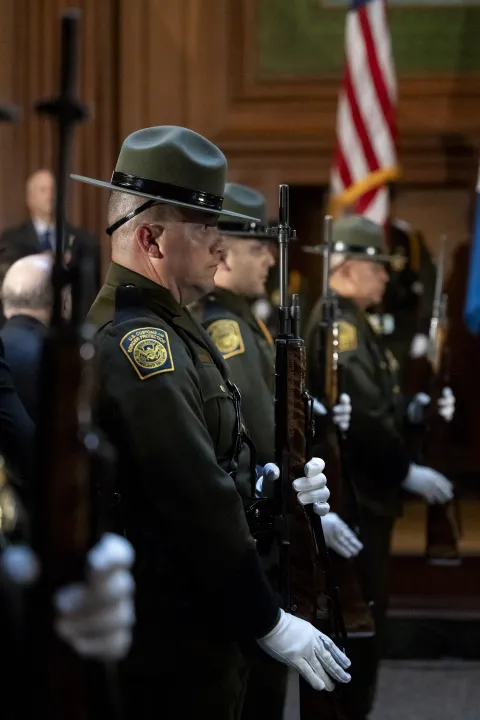 Image: DHS Secretary Alejandro Mayorkas Participates in the CBP Change of Command Ceremony   (021)