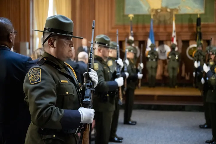 Image: DHS Secretary Alejandro Mayorkas Participates in the CBP Change of Command Ceremony   (024)