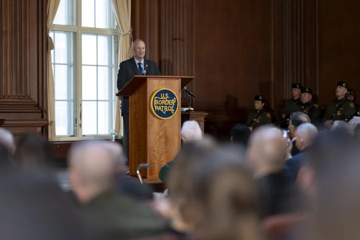 Image: DHS Secretary Alejandro Mayorkas Participates in the CBP Change of Command Ceremony   (037)