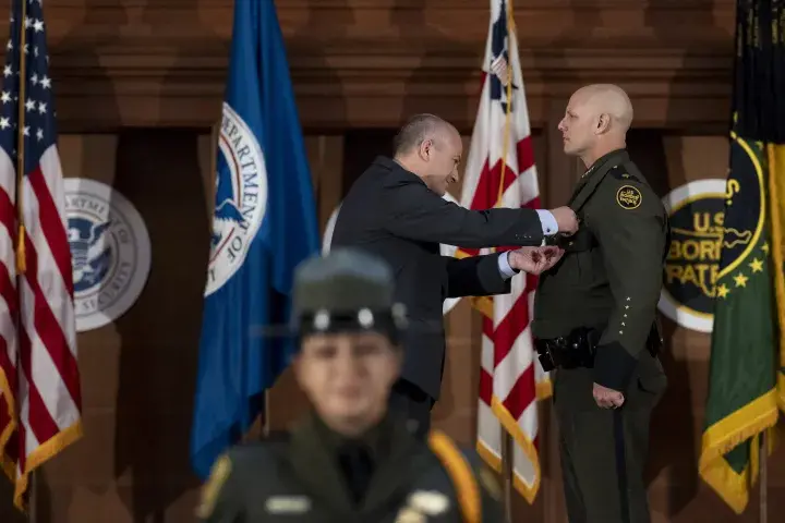 Image: DHS Secretary Alejandro Mayorkas Participates in the CBP Change of Command Ceremony   (038)