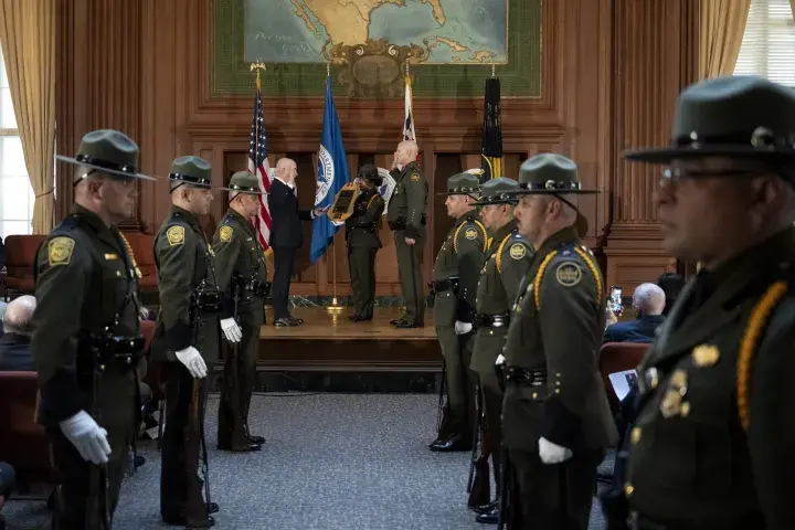 Image: DHS Secretary Alejandro Mayorkas Participates in the CBP Change of Command Ceremony   (041)