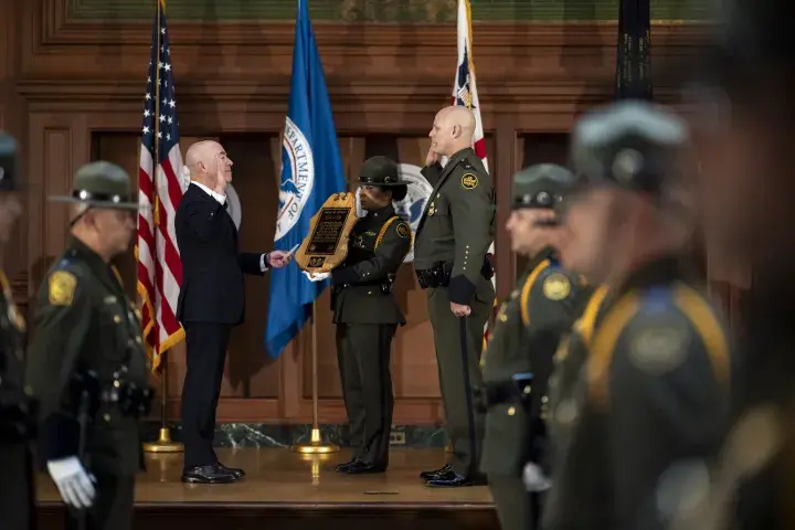 Image: DHS Secretary Alejandro Mayorkas Participates in the CBP Change of Command Ceremony   (043)