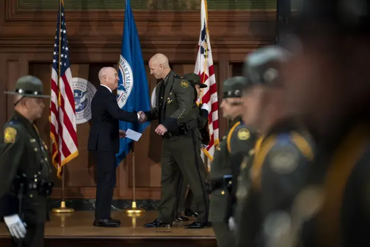 Image: DHS Secretary Alejandro Mayorkas Participates in the CBP Change of Command Ceremony   (044)