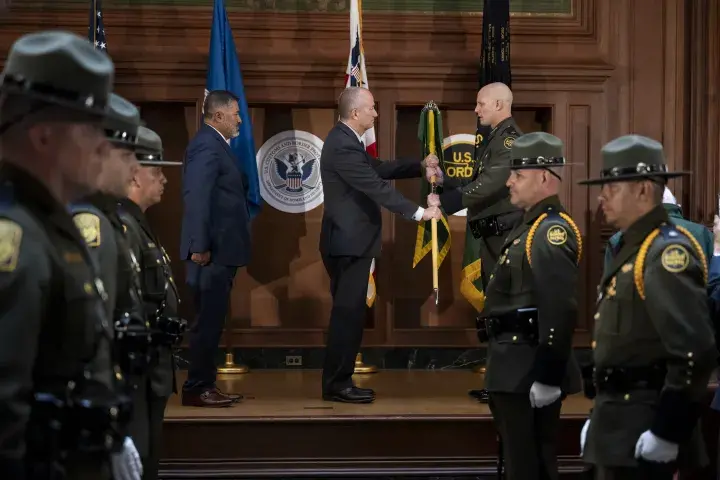 Image: DHS Secretary Alejandro Mayorkas Participates in the CBP Change of Command Ceremony   (048)