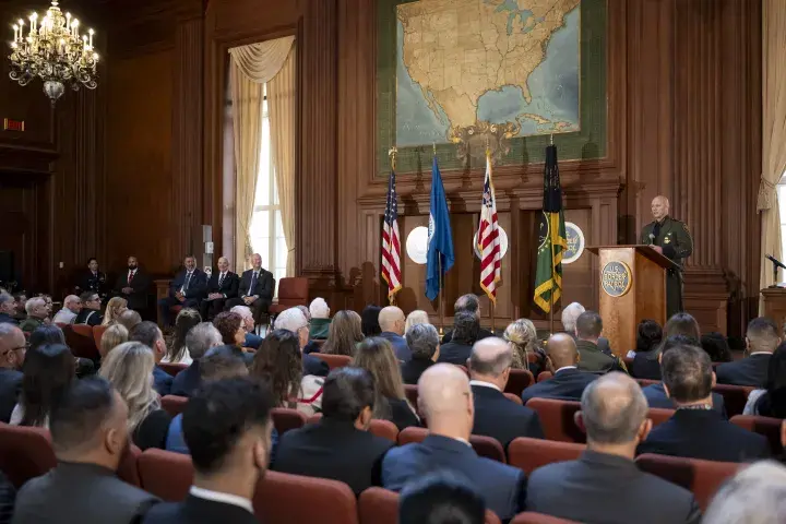 Image: DHS Secretary Alejandro Mayorkas Participates in the CBP Change of Command Ceremony   (057)