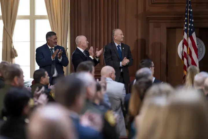 Image: DHS Secretary Alejandro Mayorkas Participates in the CBP Change of Command Ceremony   (058)