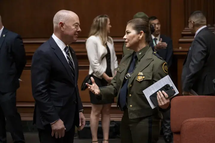 Image: DHS Secretary Alejandro Mayorkas Participates in the CBP Change of Command Ceremony   (061)