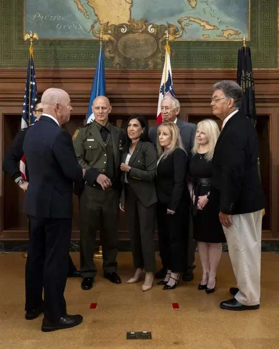 Image: DHS Secretary Alejandro Mayorkas Participates in the CBP Change of Command Ceremony   (064)