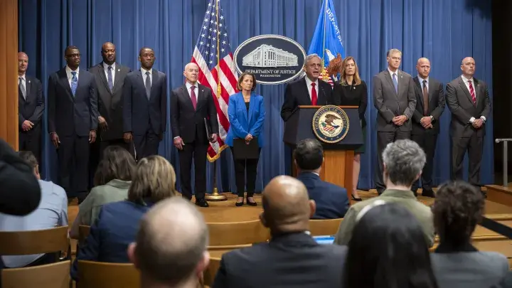 Image: Press Conference at the Department of Justice 
 (006)