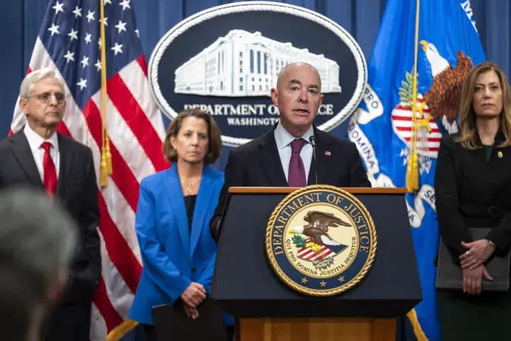 Image: Press Conference at the Department of Justice 
 (011)