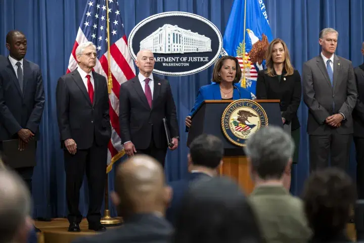 Image: Press Conference at the Department of Justice 
 (012)