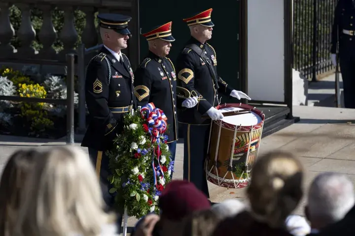 Image: DHS Secretary Alejandro Mayorkas Attends the Annual Veterans Day Ceremony at Arlington National Cemetery (005)