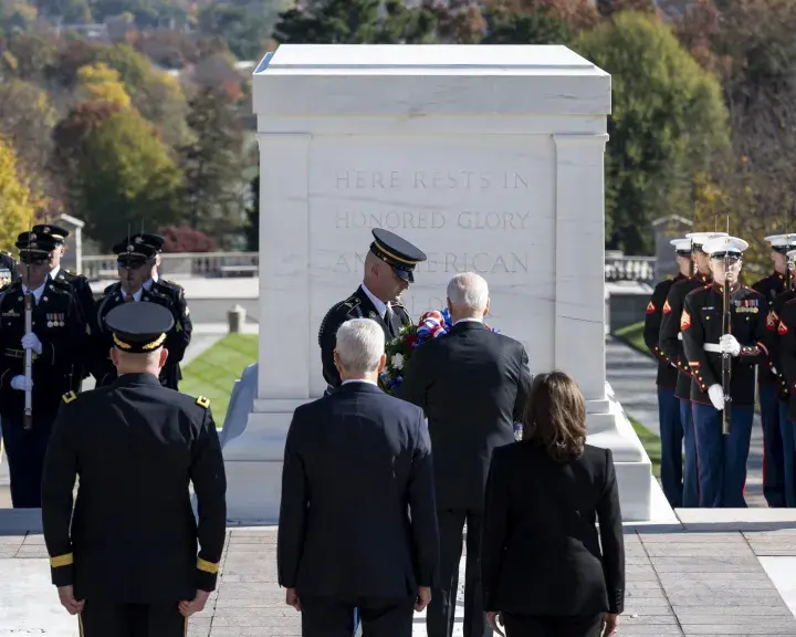 Image: DHS Secretary Alejandro Mayorkas Attends the Annual Veterans Day Ceremony at Arlington National Cemetery (008)