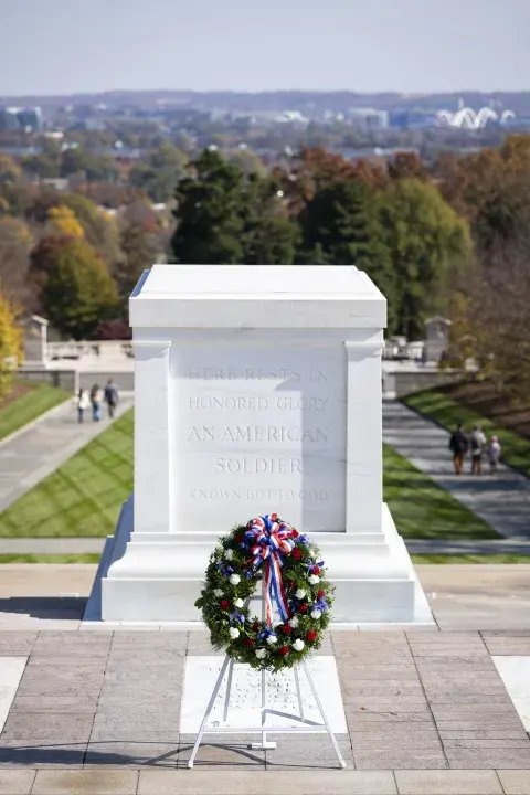 Image: DHS Secretary Alejandro Mayorkas Attends the Annual Veterans Day Ceremony at Arlington National Cemetery (034)