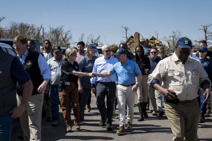 Image: DHS Secretary Alejandro Mayorkas Visits Rolling Fork, Mississippi  (029)