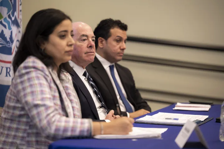 Image: DHS Secretary Alejandro Mayorkas Participates in a Worksite Enforcement Roundtable with Union Leaders  (038)