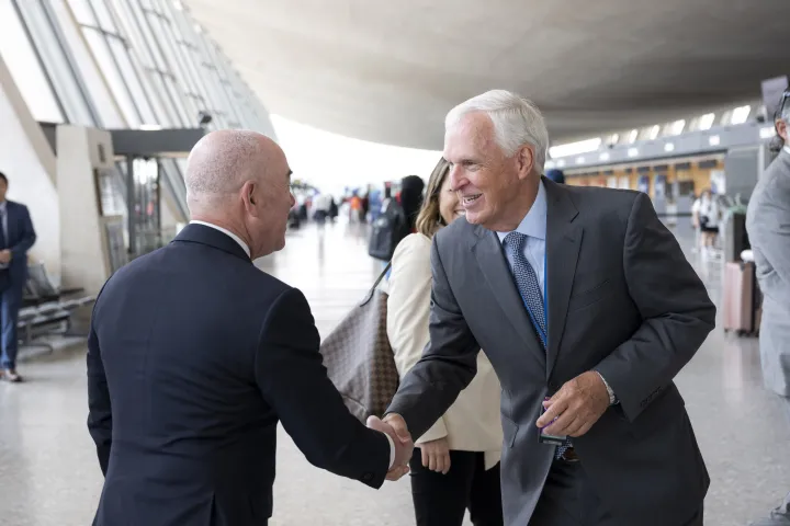 Image: DHS Secretary Alejandro Mayorkas Visits Washington Dulles International Airport (001)