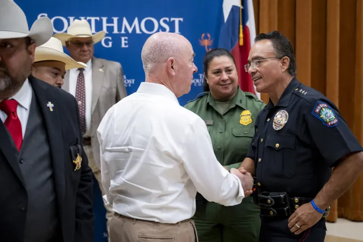 Image: DHS Secretary Alejandro Mayorkas Participates in a Law Enforcement Roundtable  (220)