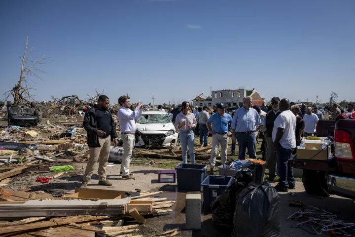 Image: DHS Secretary Alejandro Mayorkas Visits Rolling Fork, Mississippi  (036)