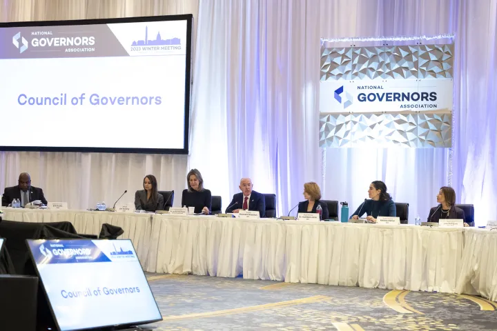 Image: DHS Secretary Alejandro Mayorkas Gives Remarks for Council of Governors (026)