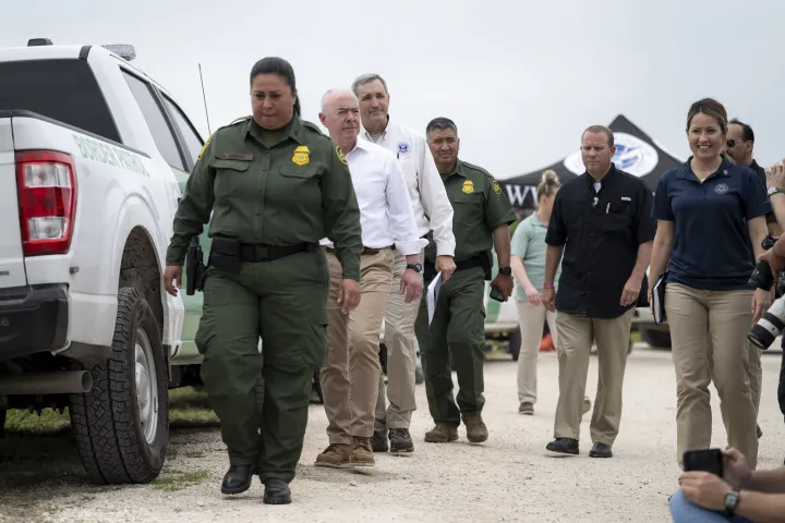 Image: DHS Secretary Alejandro Mayorkas Visits Camp Monument  (147)