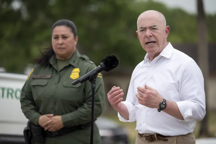 Image: DHS Secretary Alejandro Mayorkas Visits Camp Monument  (161)