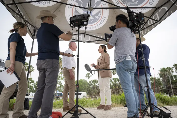 Image: DHS Secretary Alejandro Mayorkas Visits Camp Monument  (177)