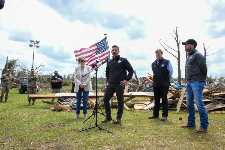 Image: Acting Secretary Wolf Tours Mississippi Tornado Aftermath (37)