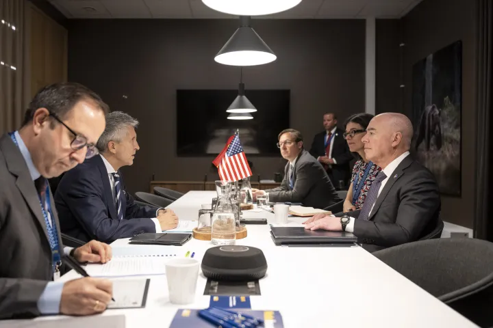 Image: DHS Secretary Alejandro Mayorkas Participates in Bilateral Meeting with the Spanish Minister of Interior (054)