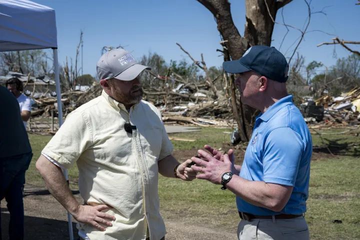 Image: DHS Secretary Alejandro Mayorkas Visits Rolling Fork, Mississippi  (101)