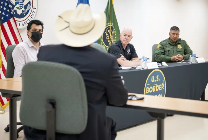 Image: DHS Secretary Alejandro Mayorkas Meets with Law Enforcement Officials (13)