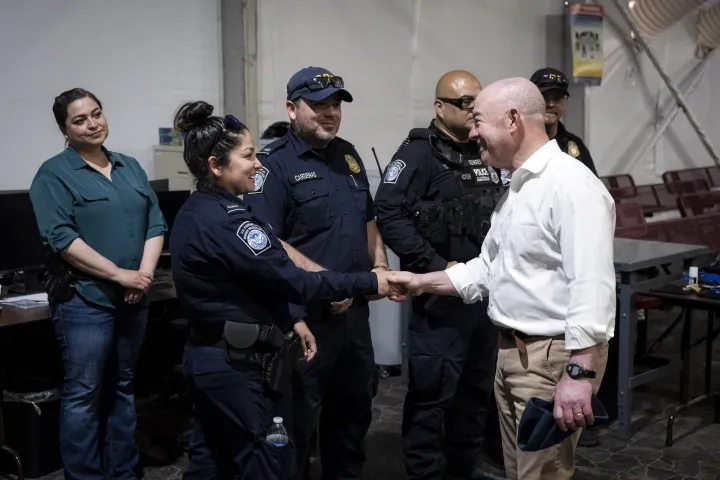 Image: DHS Secretary Alejandro Mayorkas Travels to Brownsville, Texas  (243)