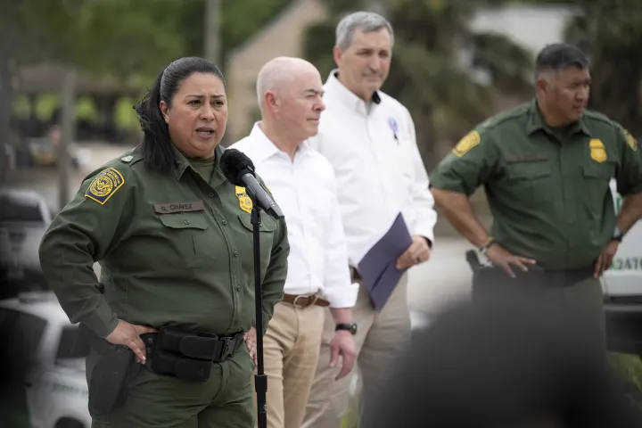 Image: DHS Secretary Alejandro Mayorkas Visits Camp Monument  (149)