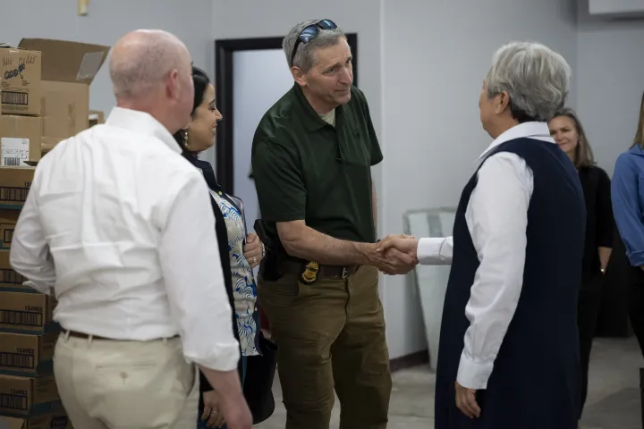 Image: DHS Secretary Alejandro Mayorkas Travels to McAllen, Texas (010)