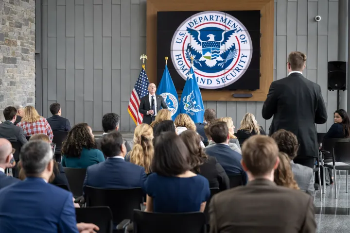 Image: DHS Secretary Alejandro Mayorkas Holds Town Hall (010)