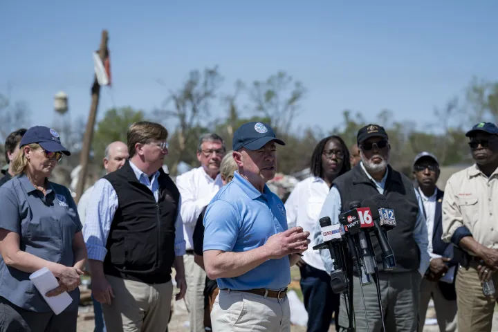 Image: DHS Secretary Alejandro Mayorkas Visits Rolling Fork, Mississippi  (066)