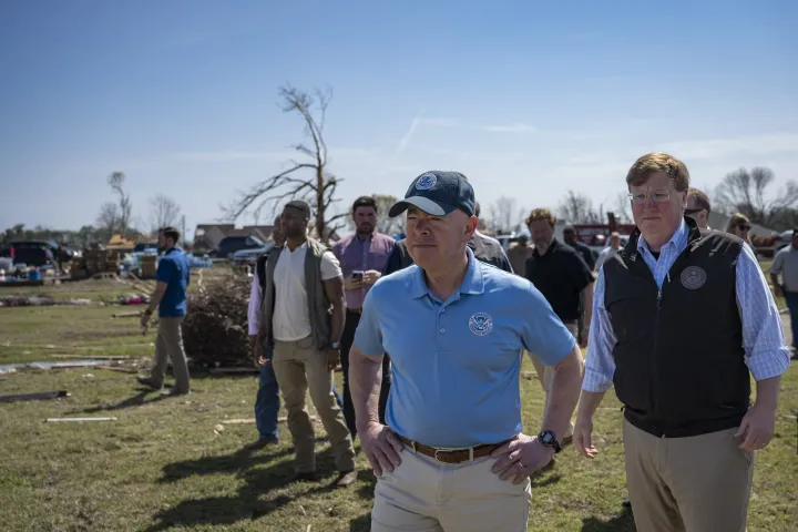 Image: DHS Secretary Alejandro Mayorkas Visits Rolling Fork, Mississippi  (030)