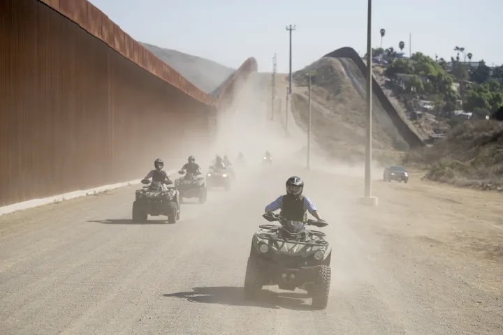 Image: Acting Secretary Wolf Participates in an Operational Brief and ATV Tour of the Border Wall (12)