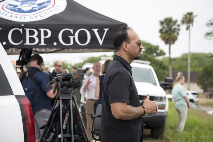 Image: DHS Secretary Alejandro Mayorkas Visits Camp Monument  (173)