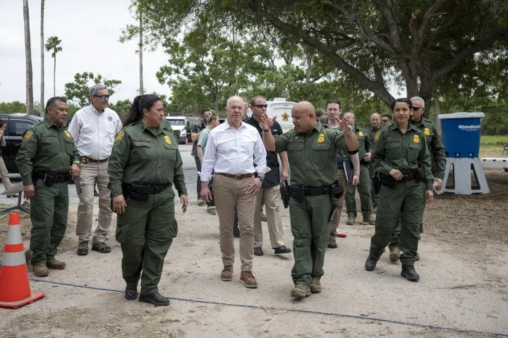 Image: DHS Secretary Alejandro Mayorkas Visits Camp Monument  (117)