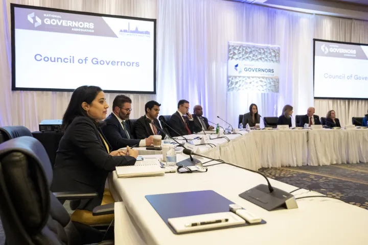 Image: DHS Secretary Alejandro Mayorkas Gives Remarks for Council of Governors (032)