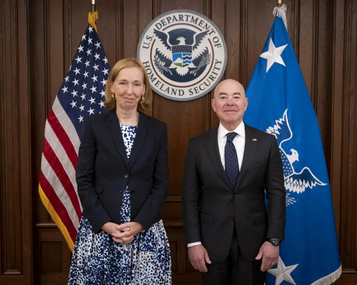 Image: DHS Secretary Alejandro Mayorkas Meets with German Ambassador Emily Haber  (003)